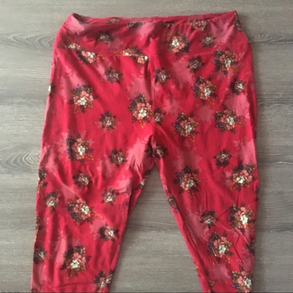 Floral LuLaRoe Leggings TC - Picture 2 of 6